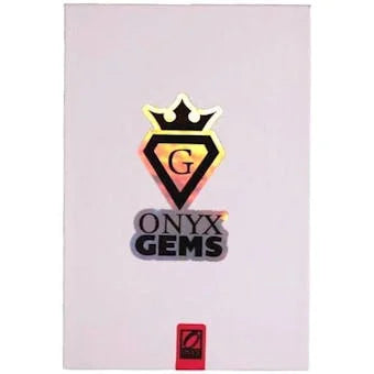 2021 Onyx Gems Baseball Hobby Box (Ships Sealed Only)