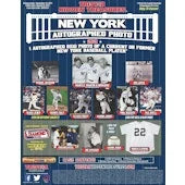 2021 Tristar Hidden Treasures Autographed New York Baseball 8x10 Photo Edition Box (Ships Sealed Only)