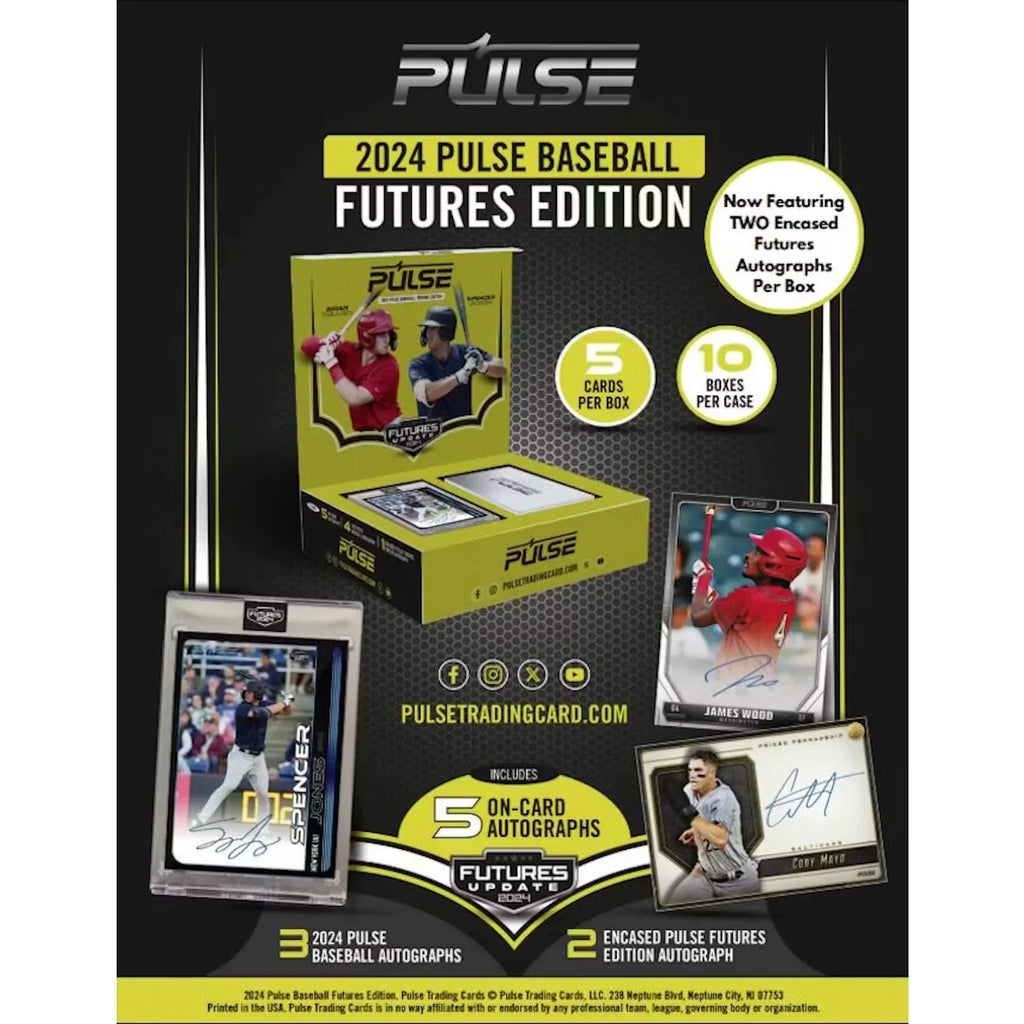 2024 Pulse Baseball Futures Edition Hobby Box (Ships Sealed Only)