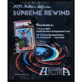 2022 Historic Autographs Supreme Rewind Baseball Hobby Box (Ships Sealed Only)