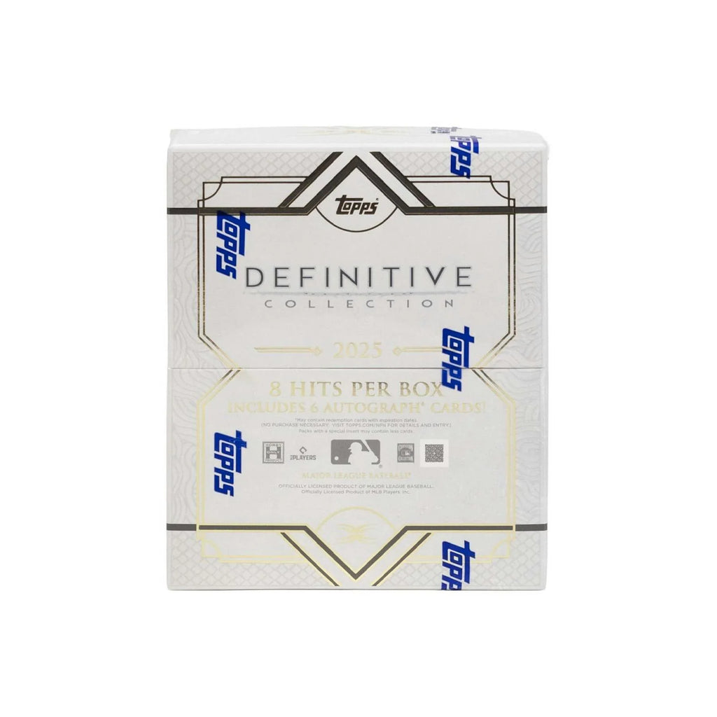 2025 Topps Definitive Collection Baseball Hobby 2 Box Case (Ships Sealed Only)