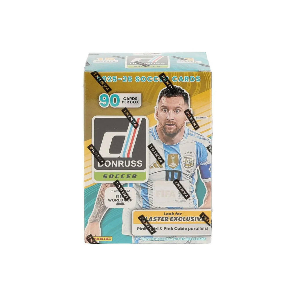 2025 26 Panini Donruss Road to FIFA World Cup Soccer Blaster Hobby 20 Box Case (Ships Sealed Only)