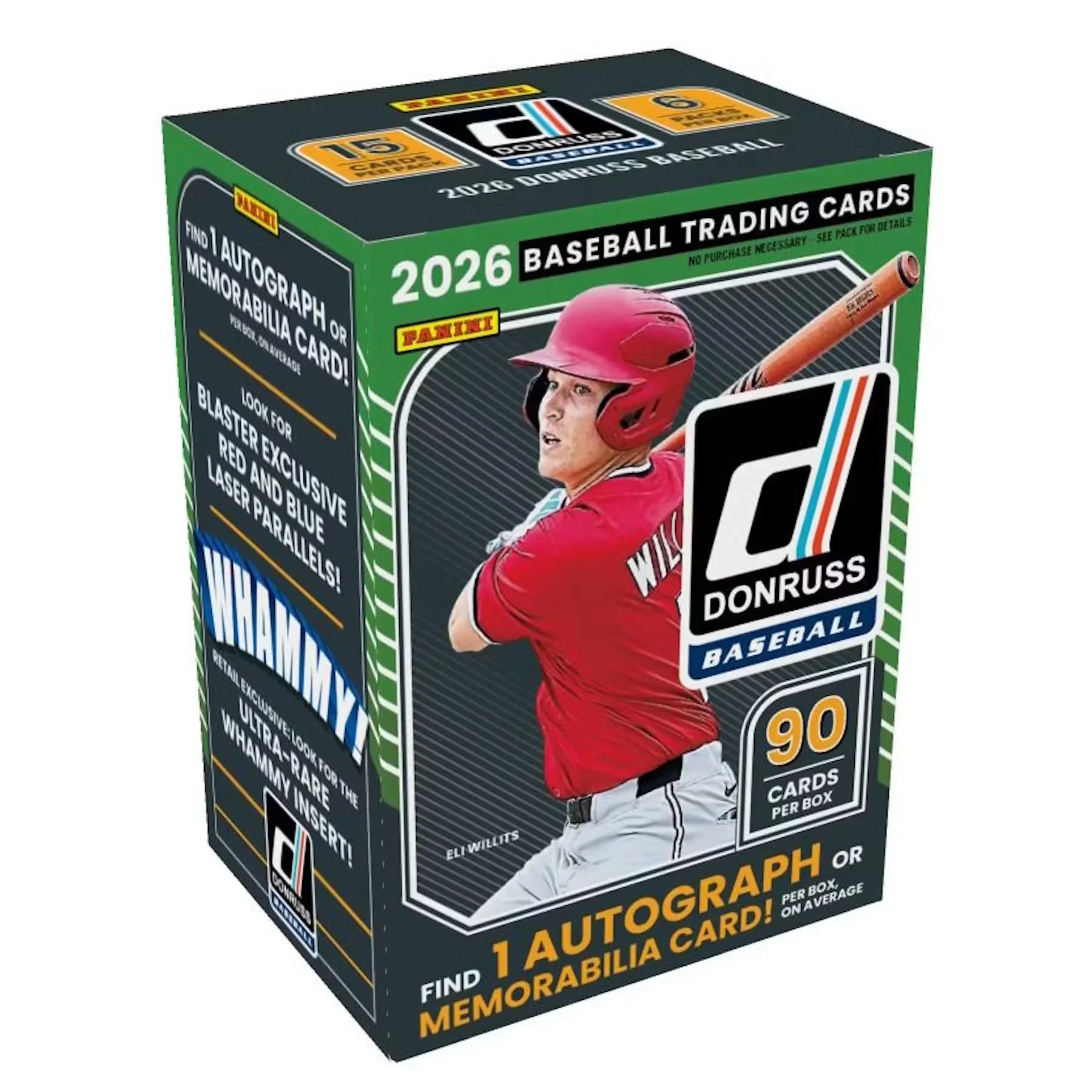 2026 Panini Donruss Baseball Hobby Blaster 20-Box Case | Presell (Ships Sealed Only)