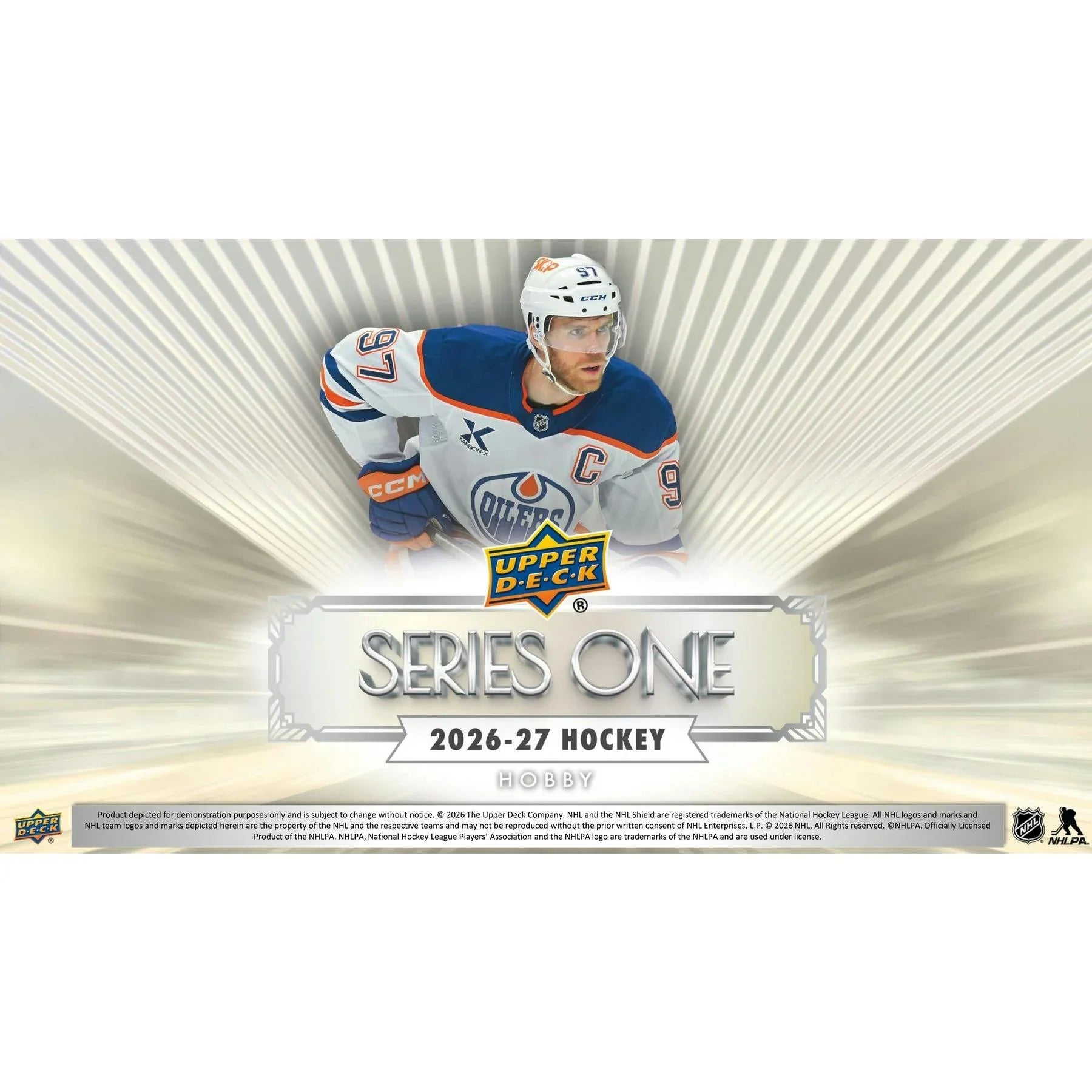 2026 27 Upper Deck Series 1 Hockey Hobby Box Presell Releases Oct 7th 2026 (Ships Sealed Only) - D1