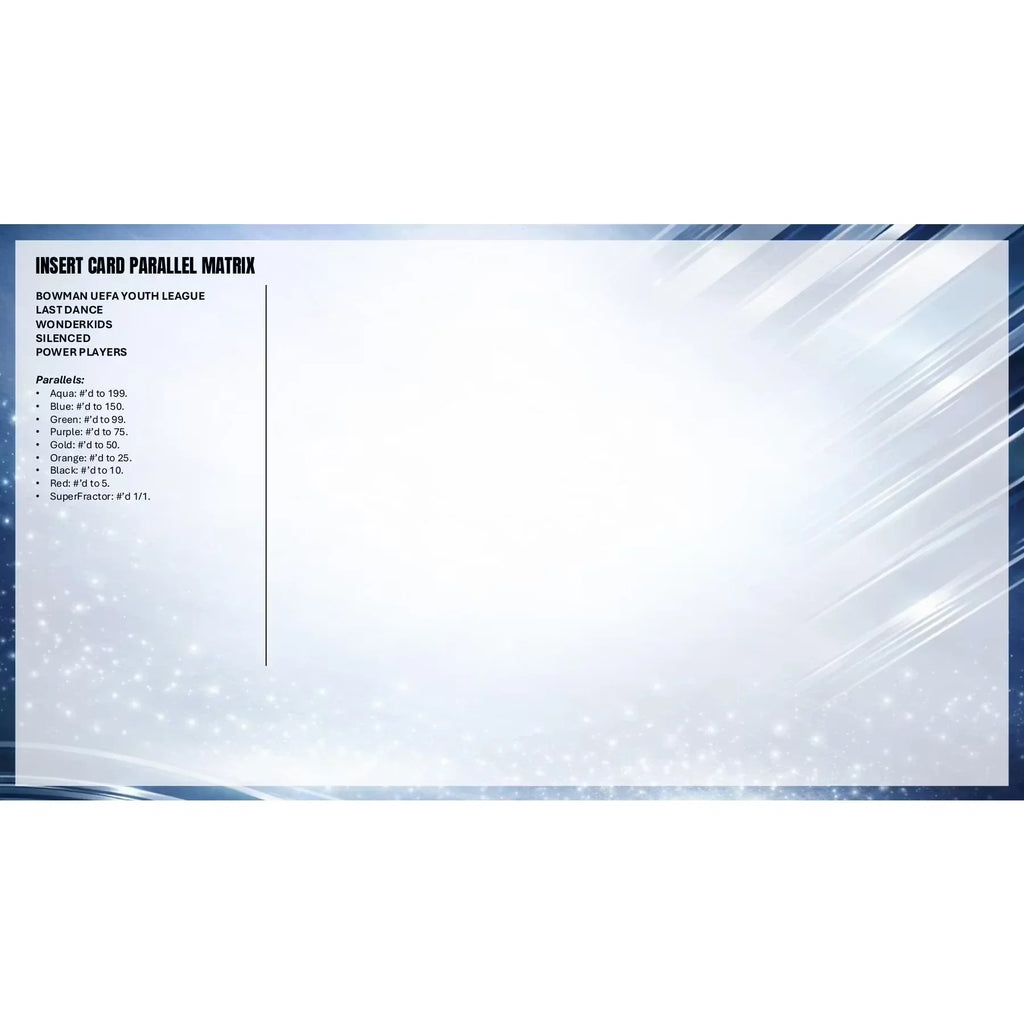 2025 26 Topps Chrome UEFA Club Competitions Soccer Hanger Box (Ships Sealed Only)