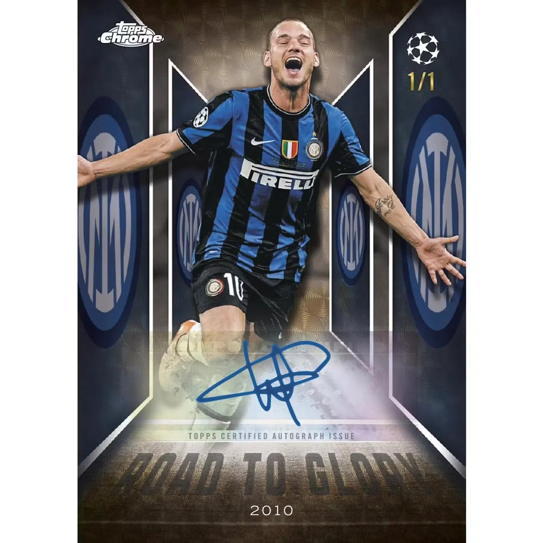 2025 26 Topps Chrome UEFA Club Competitions Soccer Hanger 64 Box Case (Ships Sealed Only)