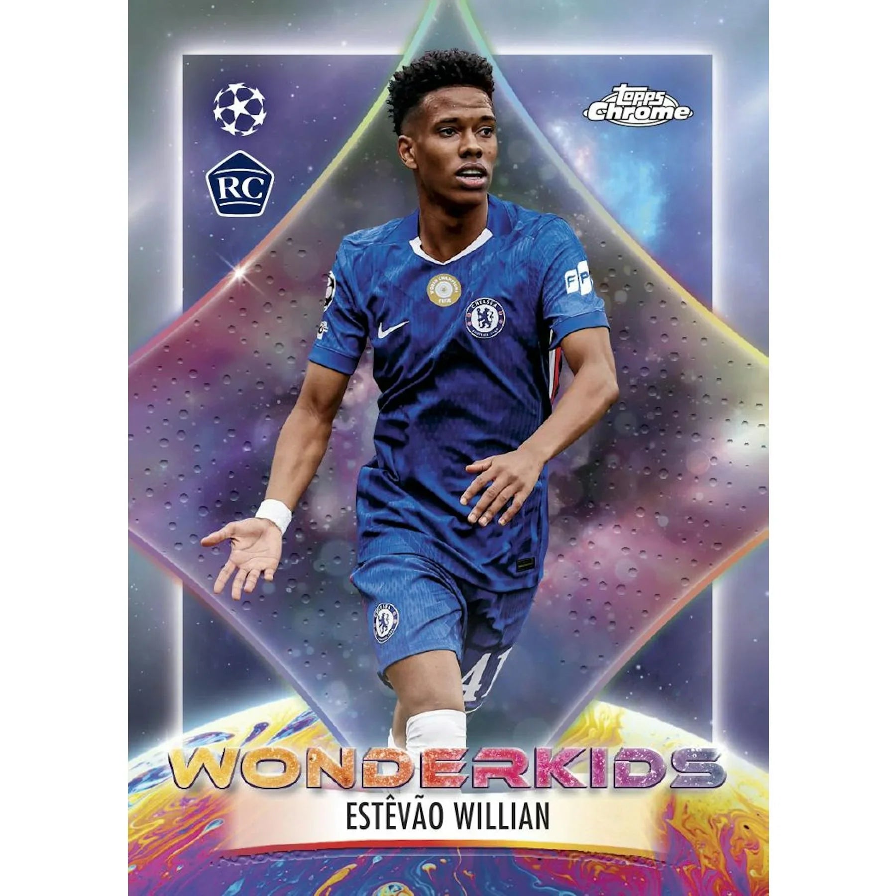 2025 26 Topps Chrome UEFA Club Competitions Soccer Blaster Box (Ships Sealed Only)