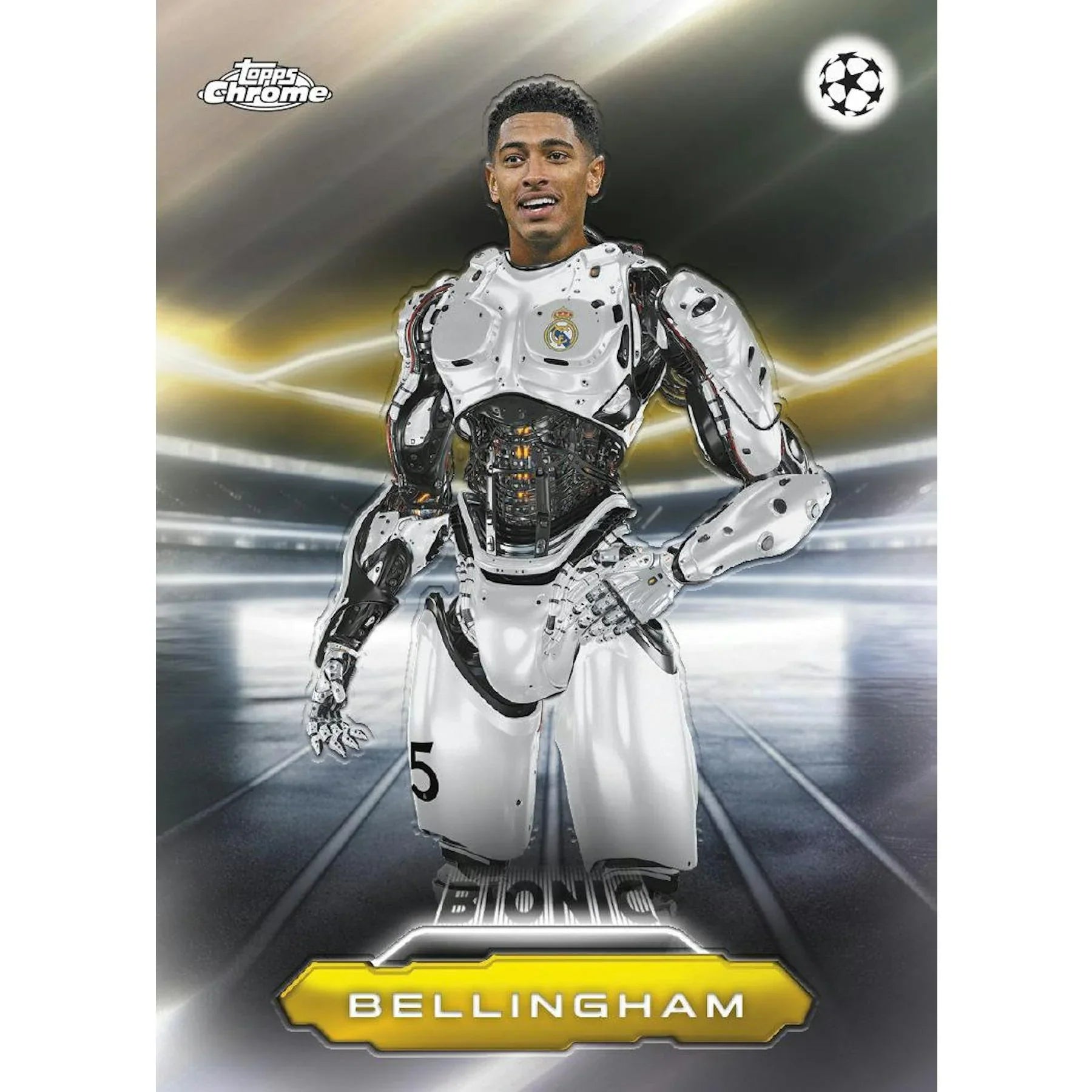 2025 26 Topps Chrome UEFA Club Competitions Soccer Blaster 40 Box Case (Ships Sealed Only) - D2