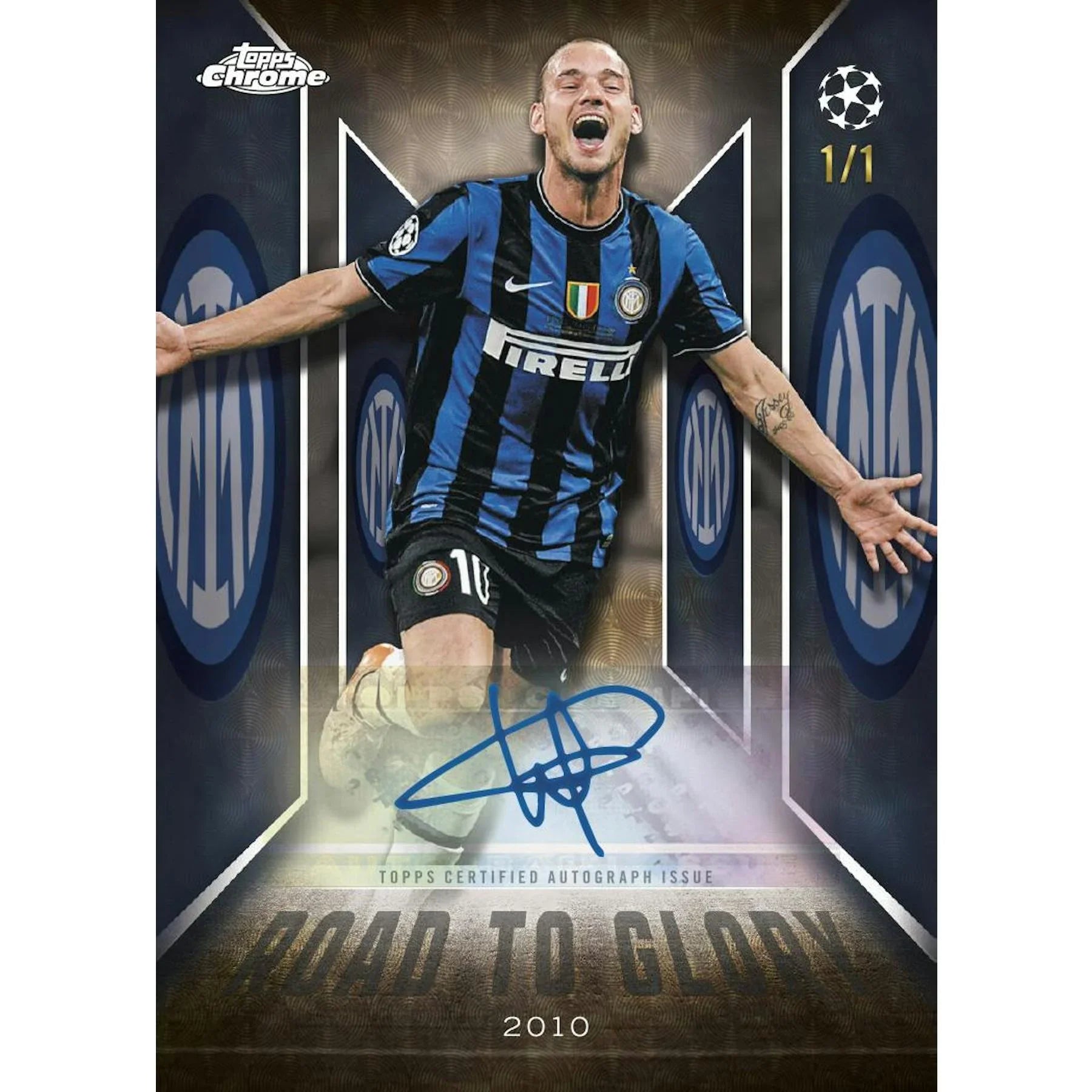 2025 26 Topps Chrome UEFA Club Competitions Soccer Mega 20 Box Case (Ships Sealed Only) - D2