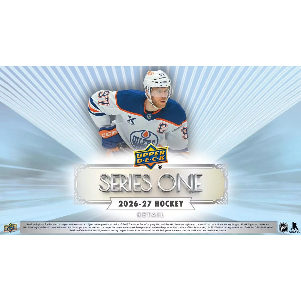 2026-27 Upper Deck Series 1 Hockey Tin | Retail Presell (Ships Sealed Only)