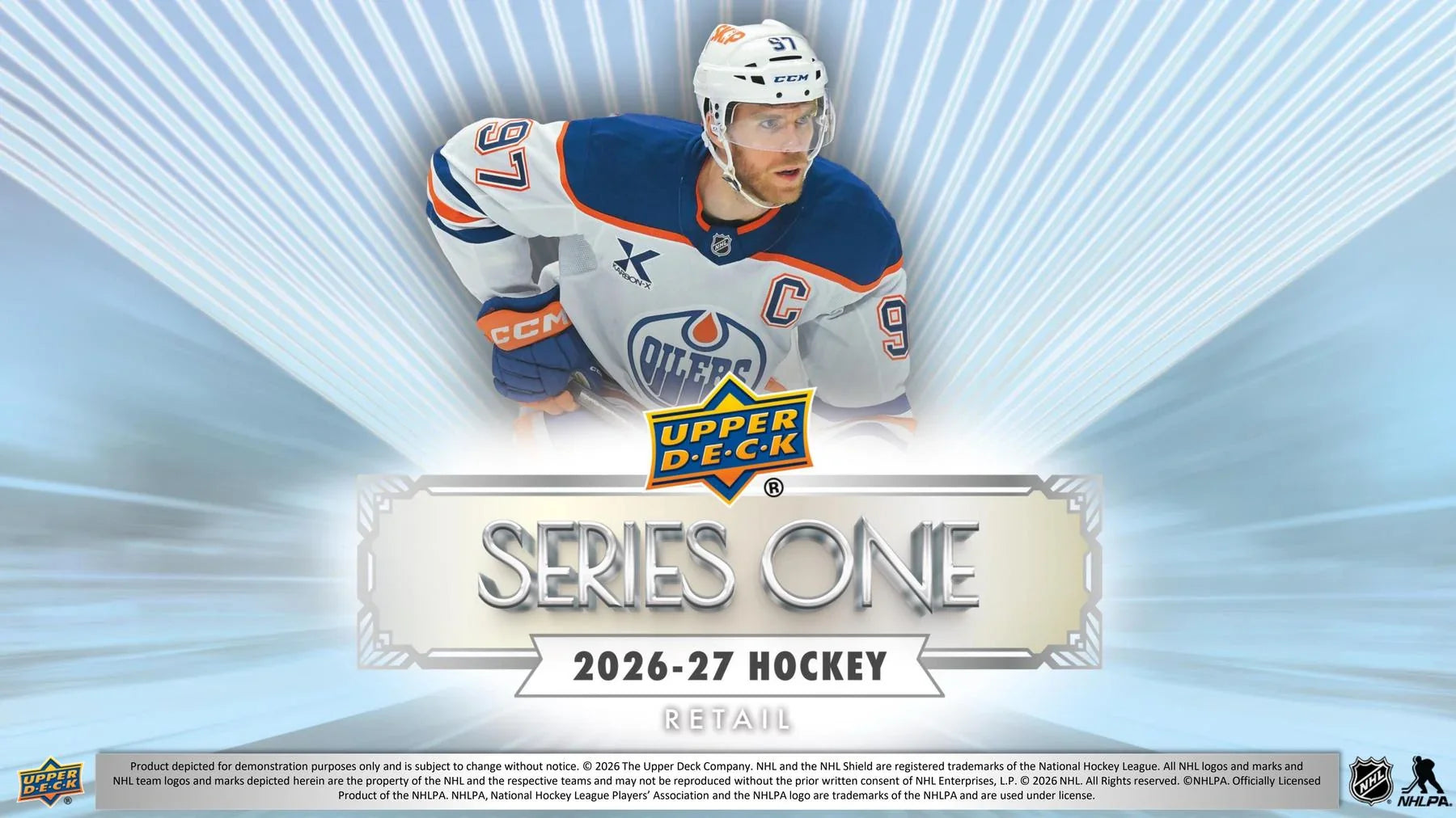 2026-27 Upper Deck Series 1 Hockey Tin | Retail Presell (Ships Sealed Only)