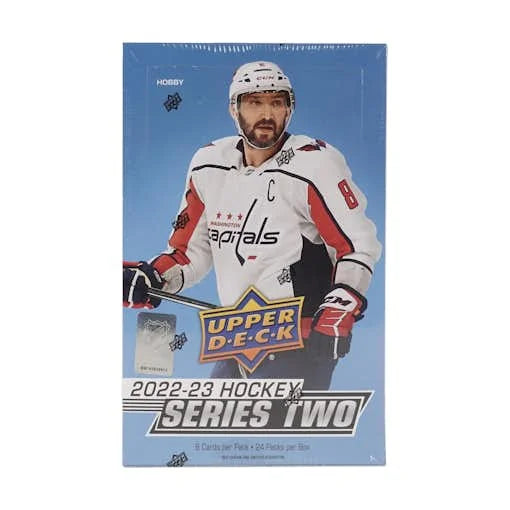 2022 23 Upper Deck Series 2 Hockey Hobby Box (Ships Sealed Only)