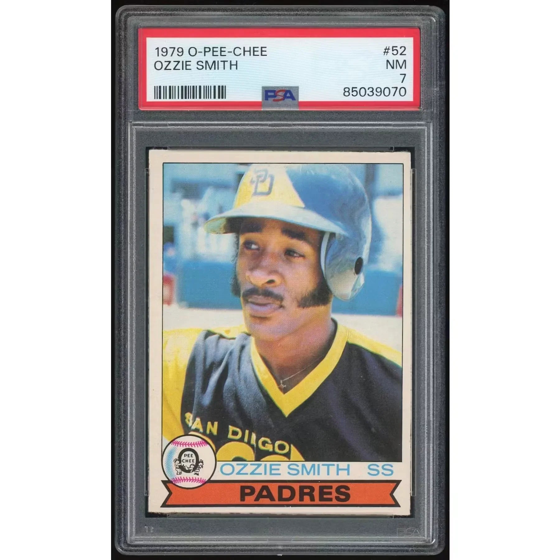 Ozzie Smith 1979 O-Pee-Chee #52 Rookie Card | PSA 7