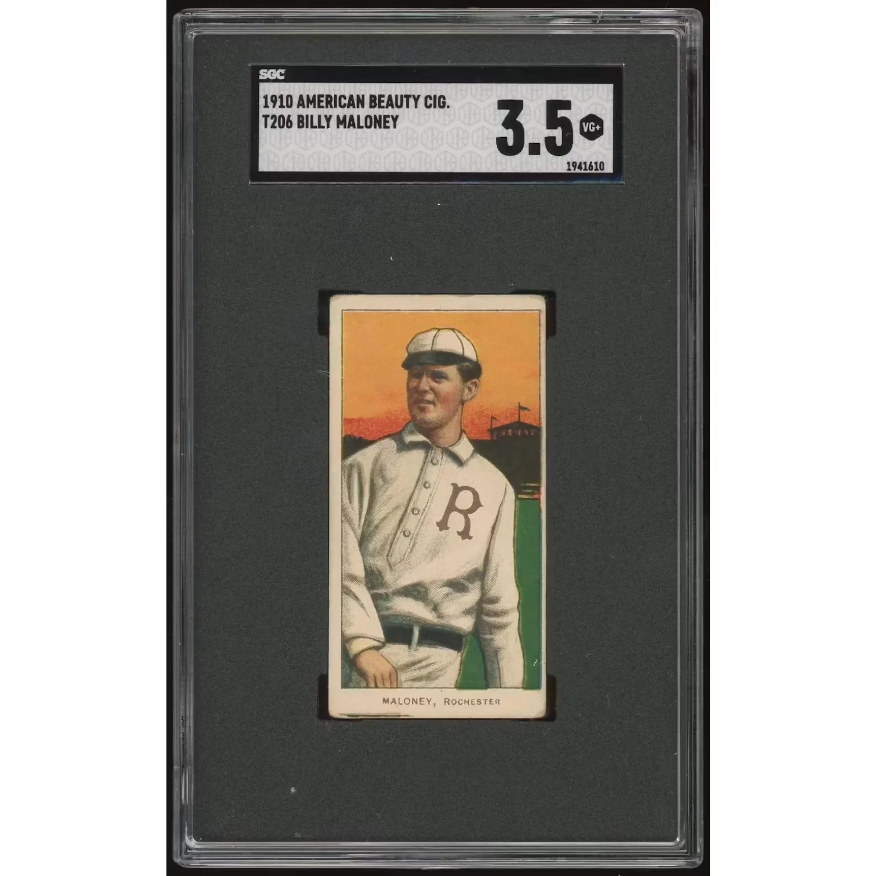 Billy Maloney T206 American Beauty 350 | SGC 3.5 Graded