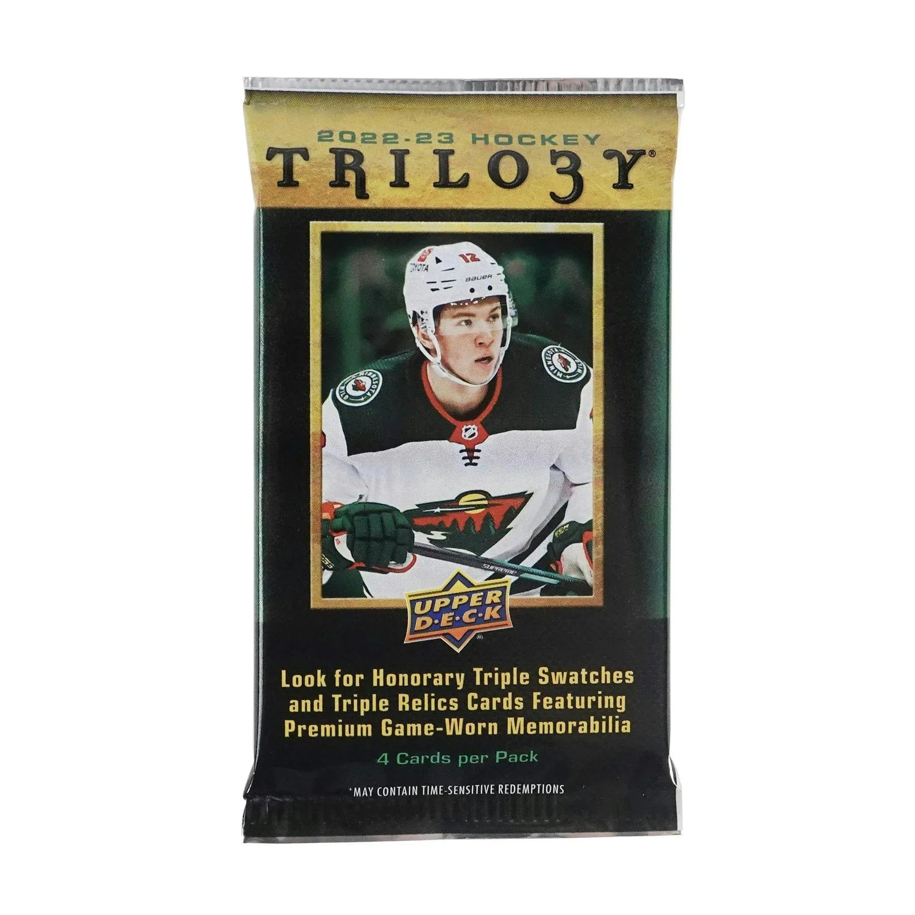2022 23 Upper Deck Trilogy Hockey Hobby Box (Ships Sealed Only)