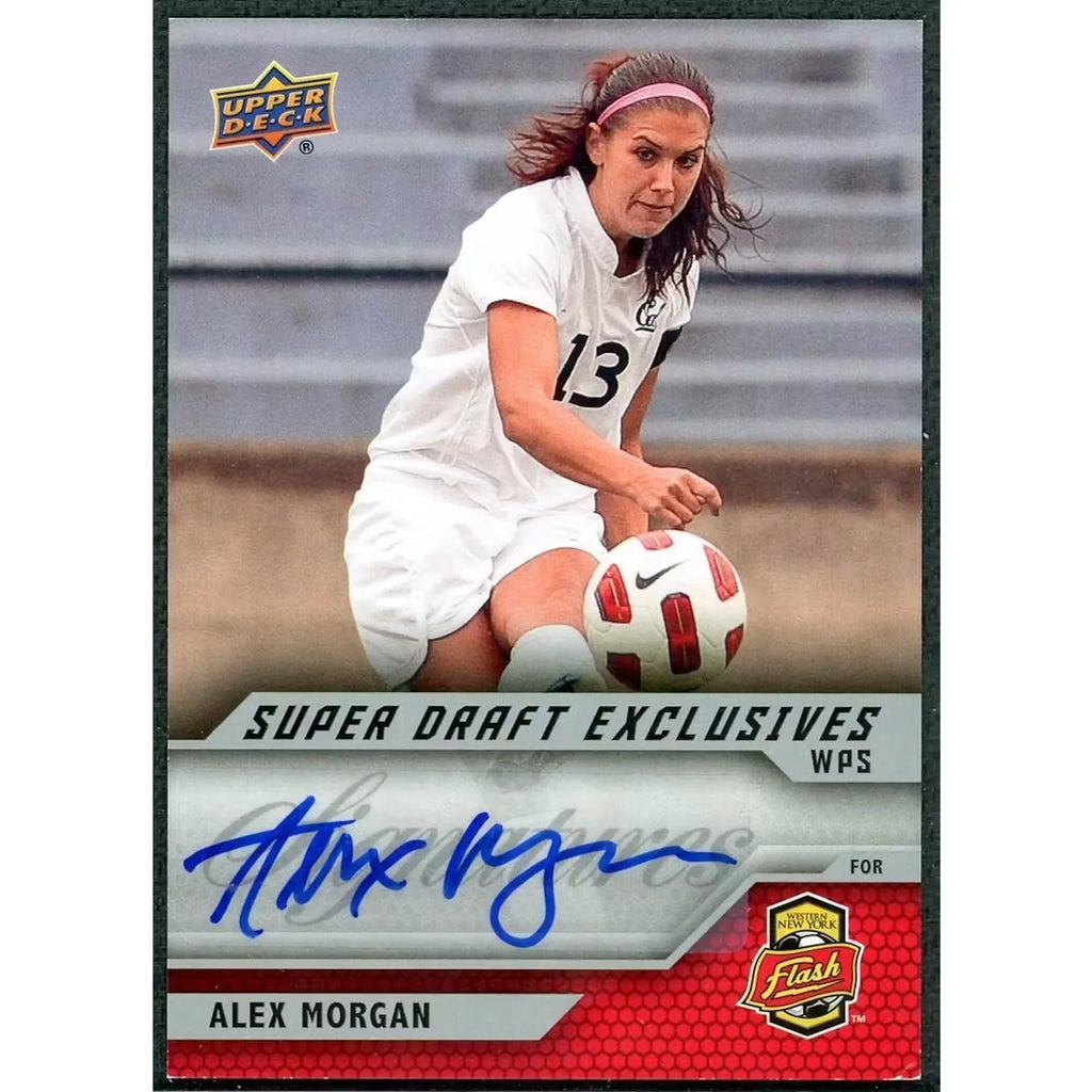 Alex Morgan Signed 2011 Upper Deck Soccer Rookie Card | Auto