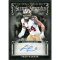 Fred Warner 2025 National Treasures Genre Graphs Card | Limited/25