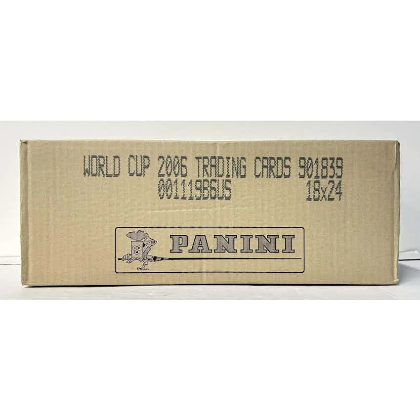 2006 Panini FIFA World Cup Germany Soccer Hobby Case (Ships Sealed Only)