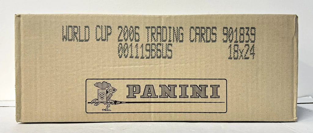 2006 Panini FIFA World Cup Germany Soccer Hobby Case (Ships Sealed Only)
