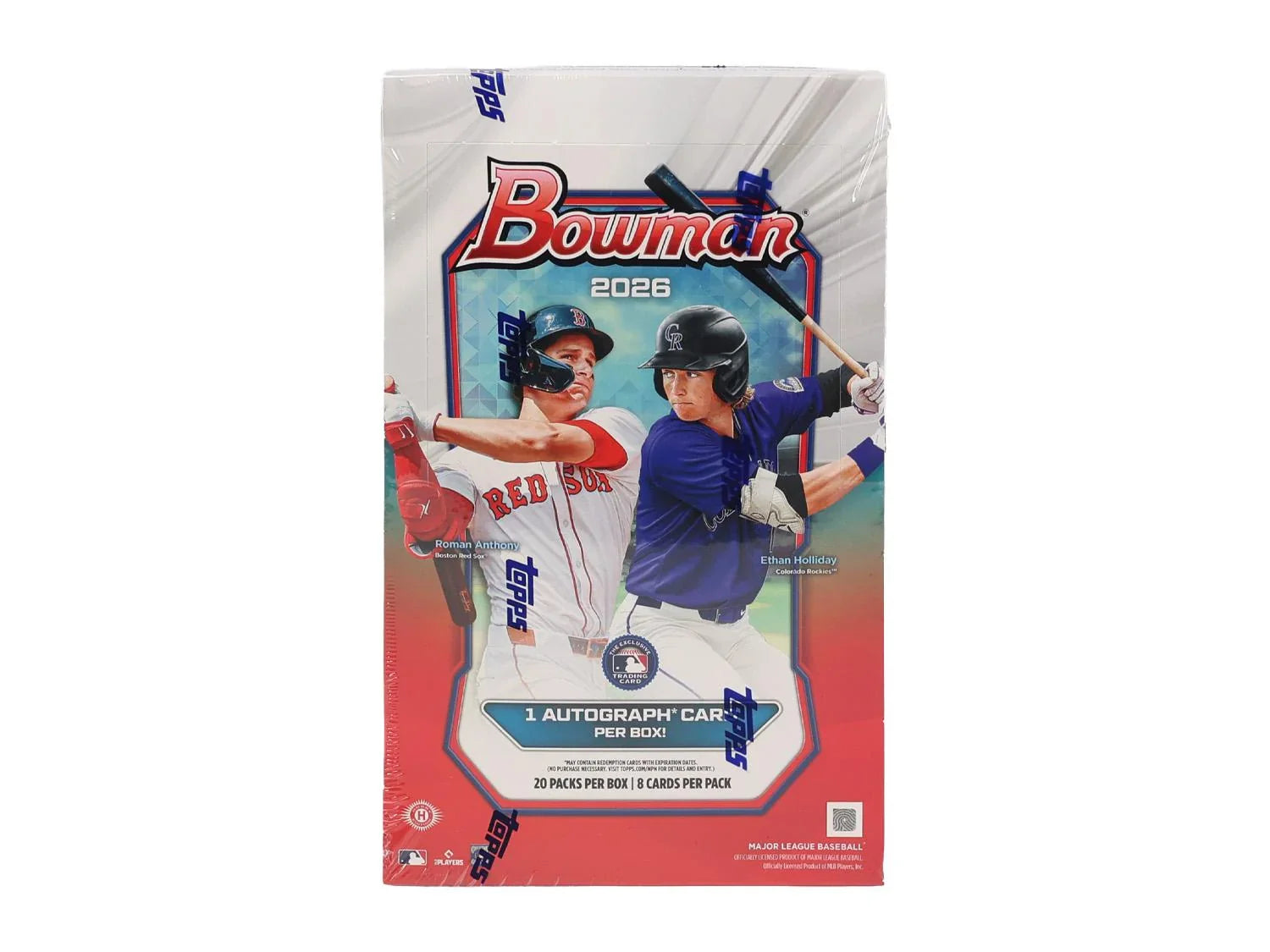 2026 Bowman Baseball Hobby Box (Ships Sealed Only) - D