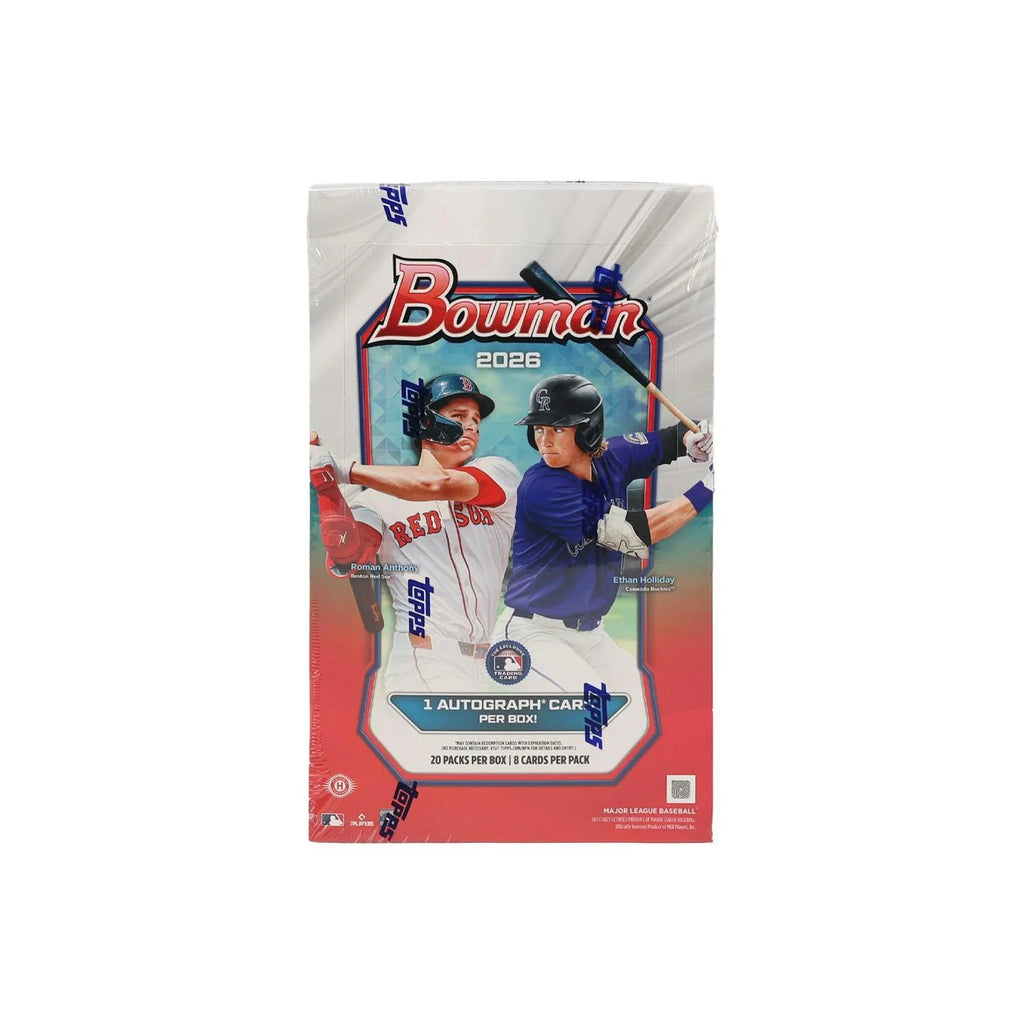 2026 Bowman Baseball Hobby 12 Box Case (Ships Sealed Only) - D