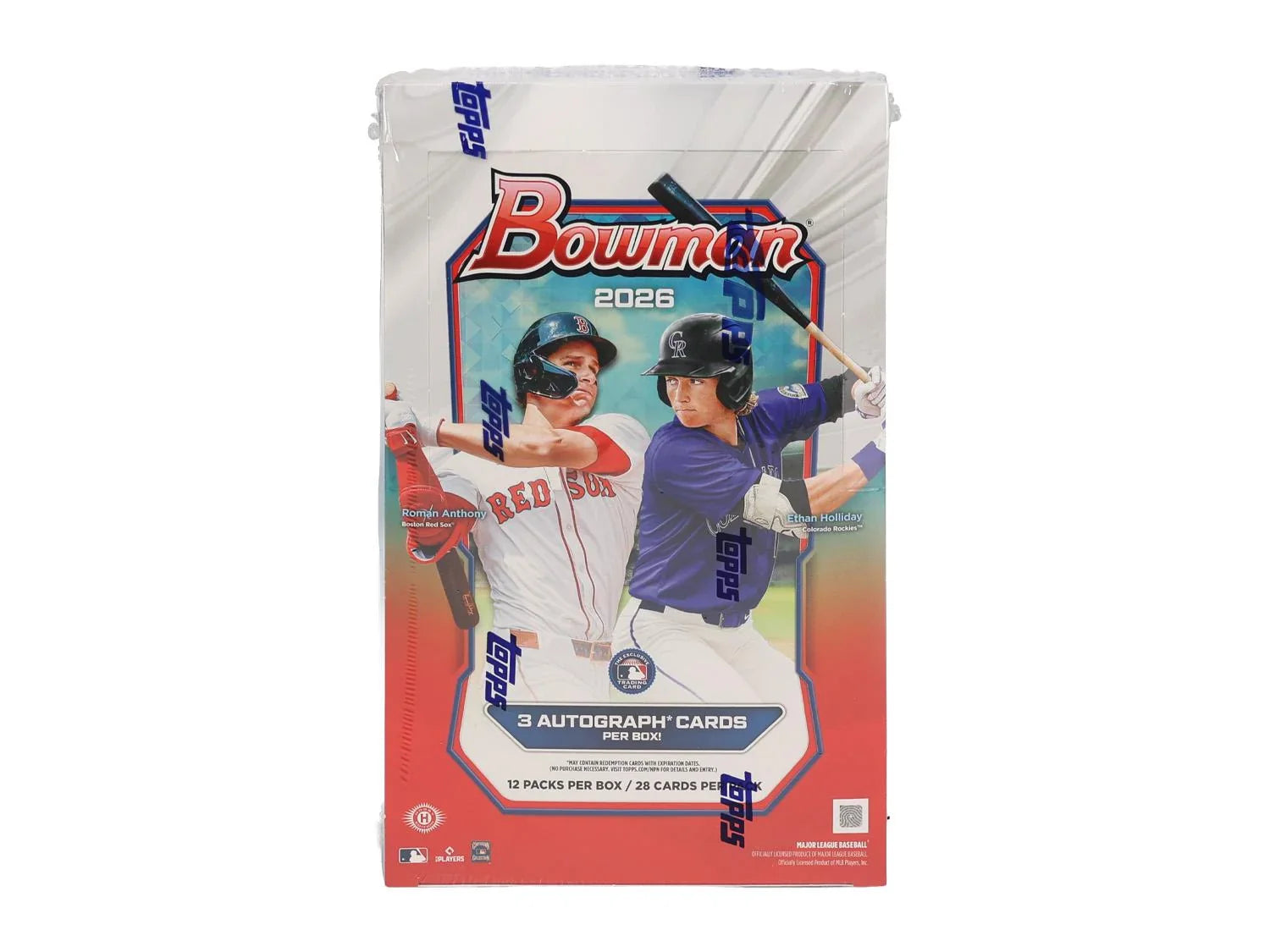 2026 Bowman Baseball Hobby Jumbo Box (Ships Sealed Only)