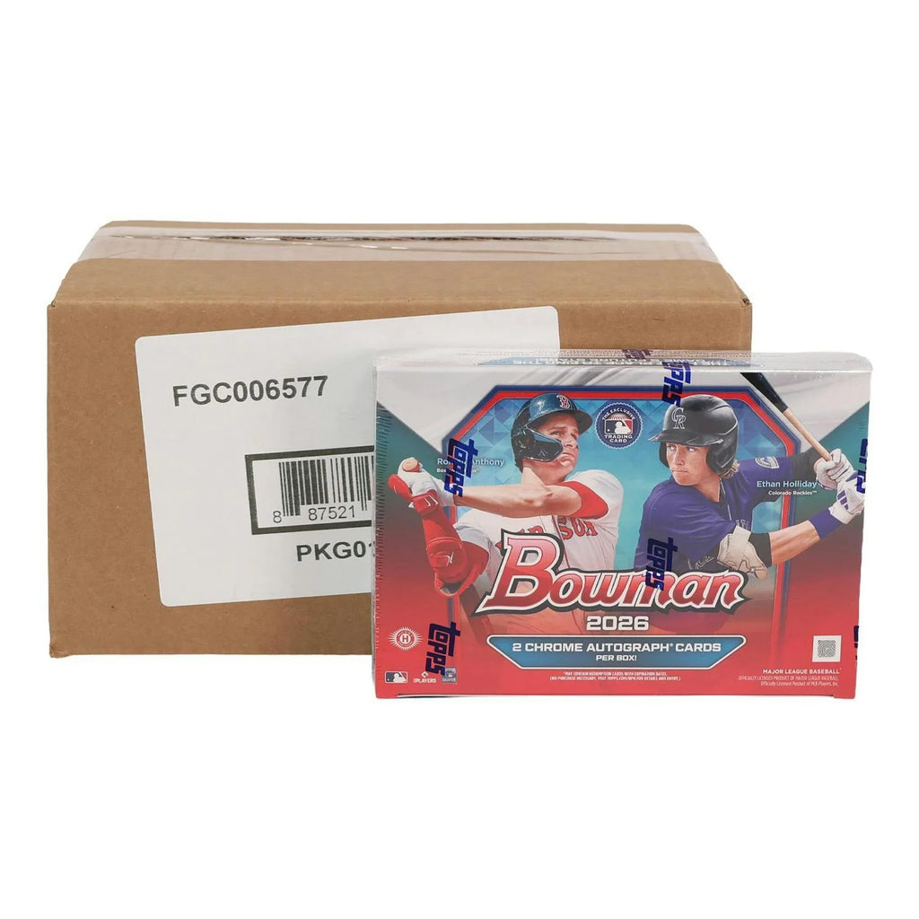 2026 Bowman Baseball Delight 6 Box Case (Ships Sealed Only) - D