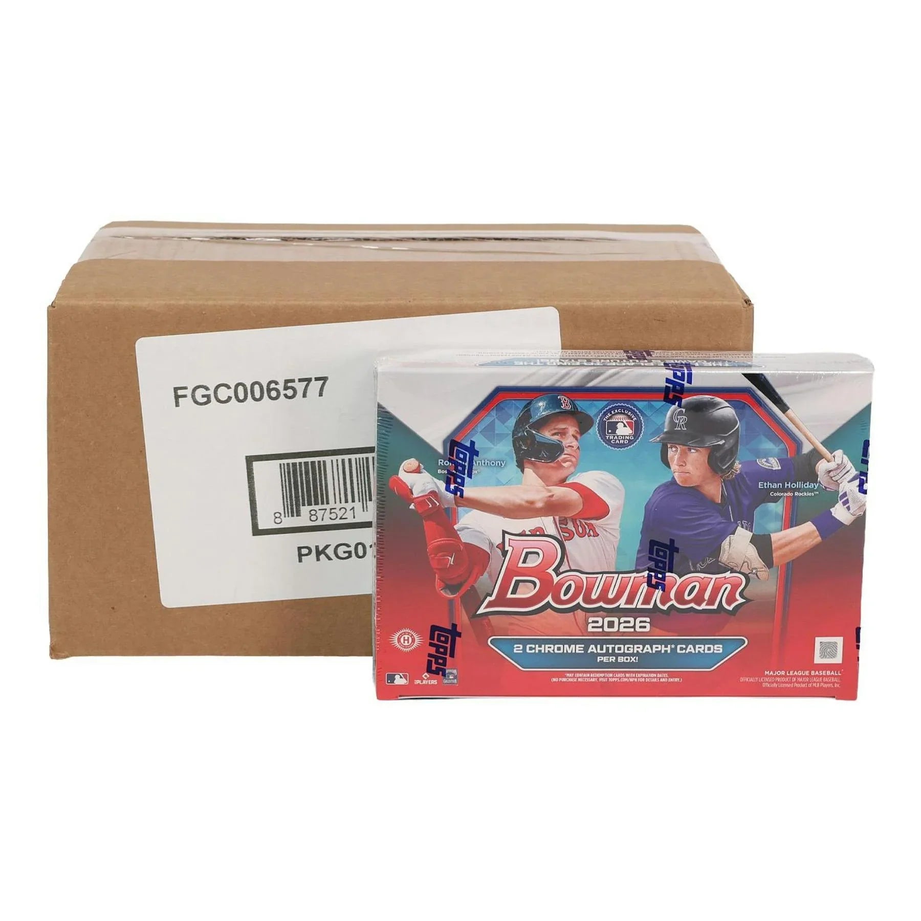 2026 Bowman Baseball Delight 6 Box Case (Ships Sealed Only) - D