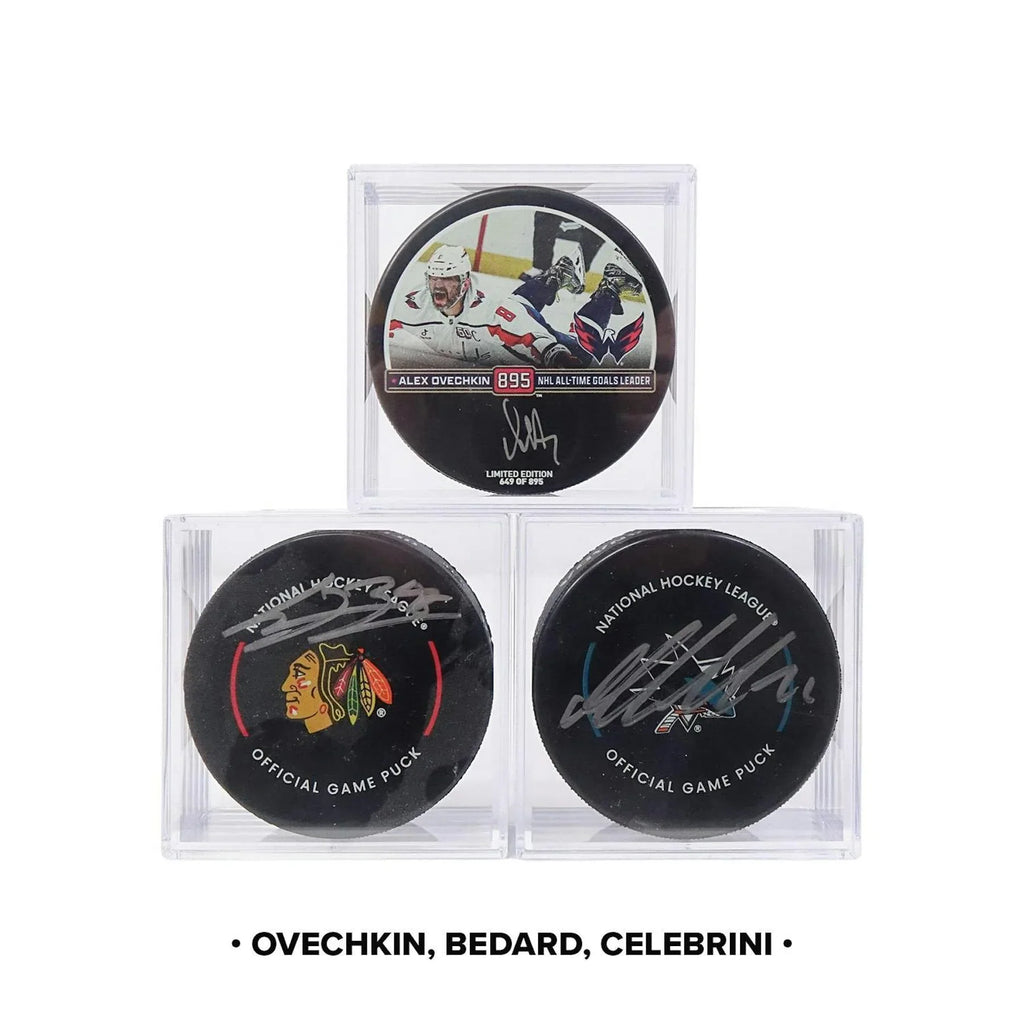 2025 26 Hit Parade Autographed Hockey Puck Series 3 Hobby Box Three Stars Edition (Ships Sealed Only)