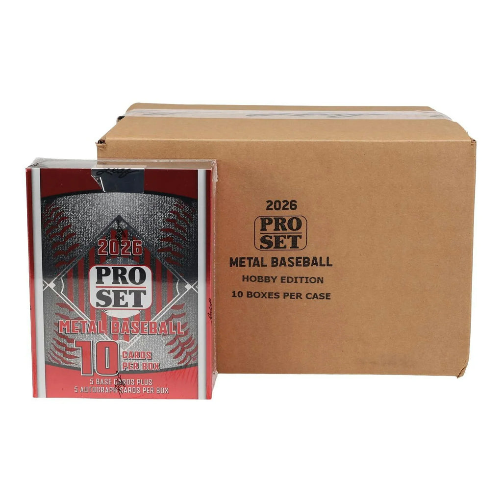 2026 Leaf Pro Set Metal Baseball Hobby 10 Box Case (Ships Sealed Only)