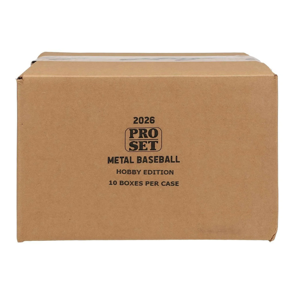 2026 Leaf Pro Set Metal Baseball Hobby 10 Box Case (Ships Sealed Only)