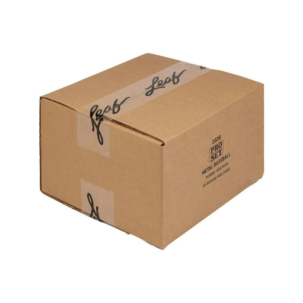 2026 Leaf Pro Set Metal Baseball Hobby 10 Box Case (Ships Sealed Only)