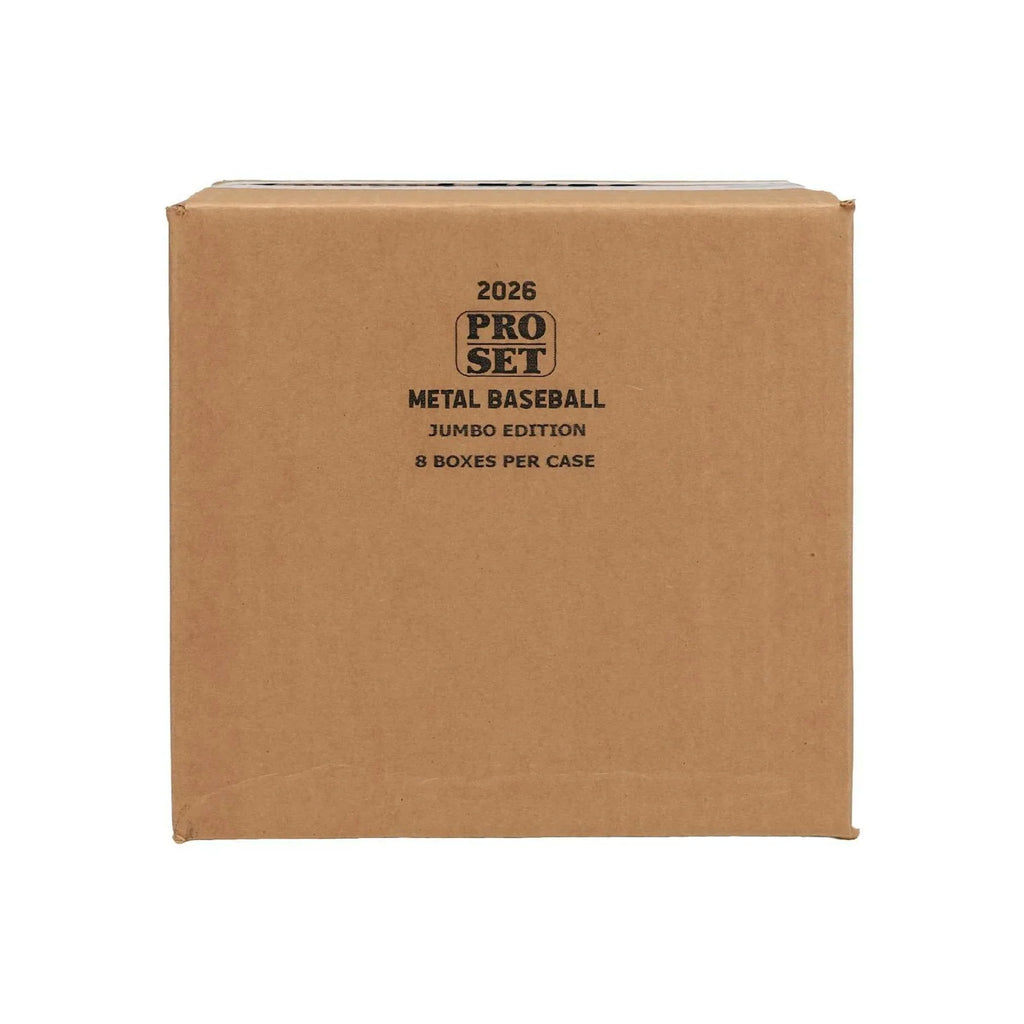 2026 Leaf Pro Set Metal Baseball Hobby Jumbo 8 Box Case (Ships Sealed Only)