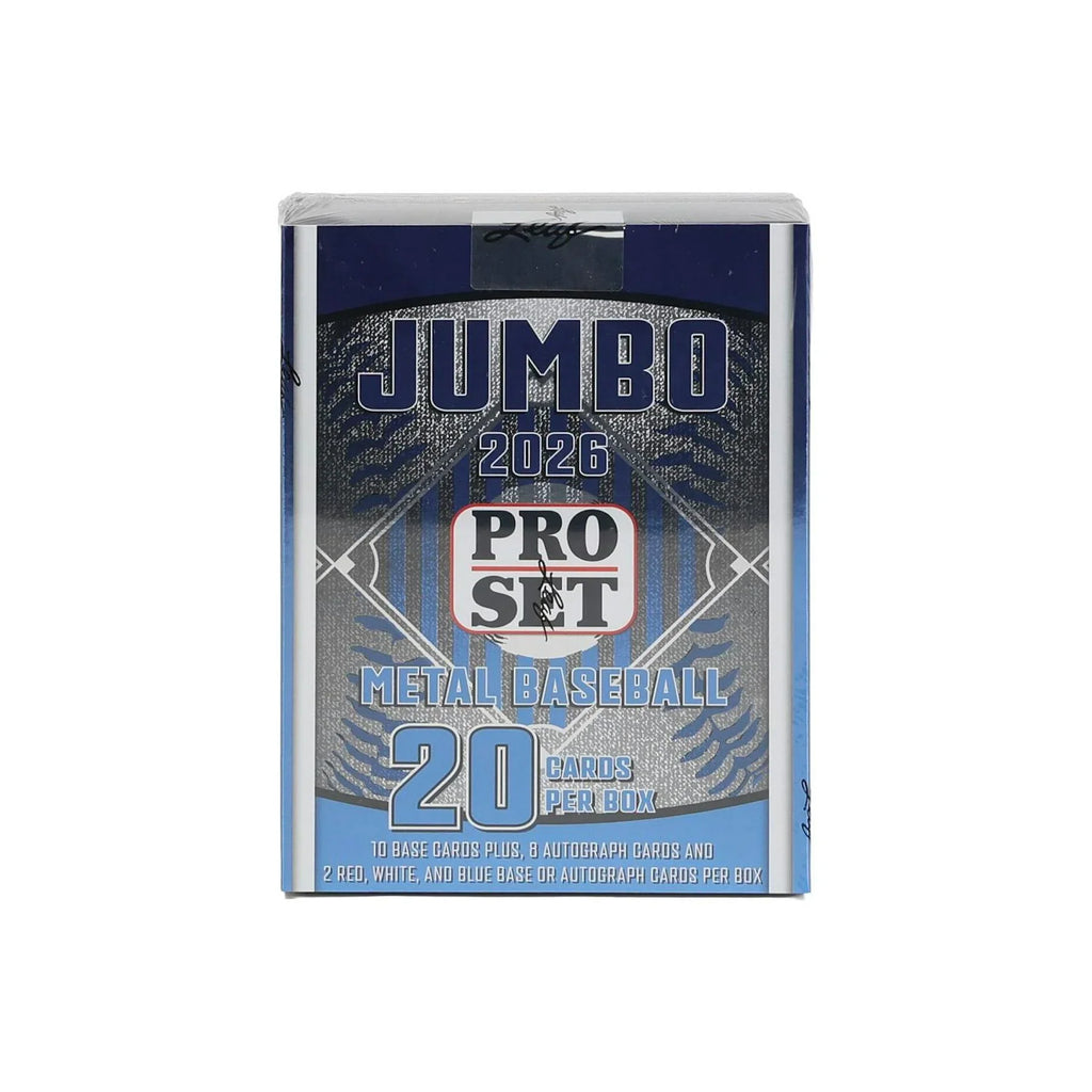2026 Leaf Pro Set Metal Baseball Hobby Jumbo 8 Box Case (Ships Sealed Only)