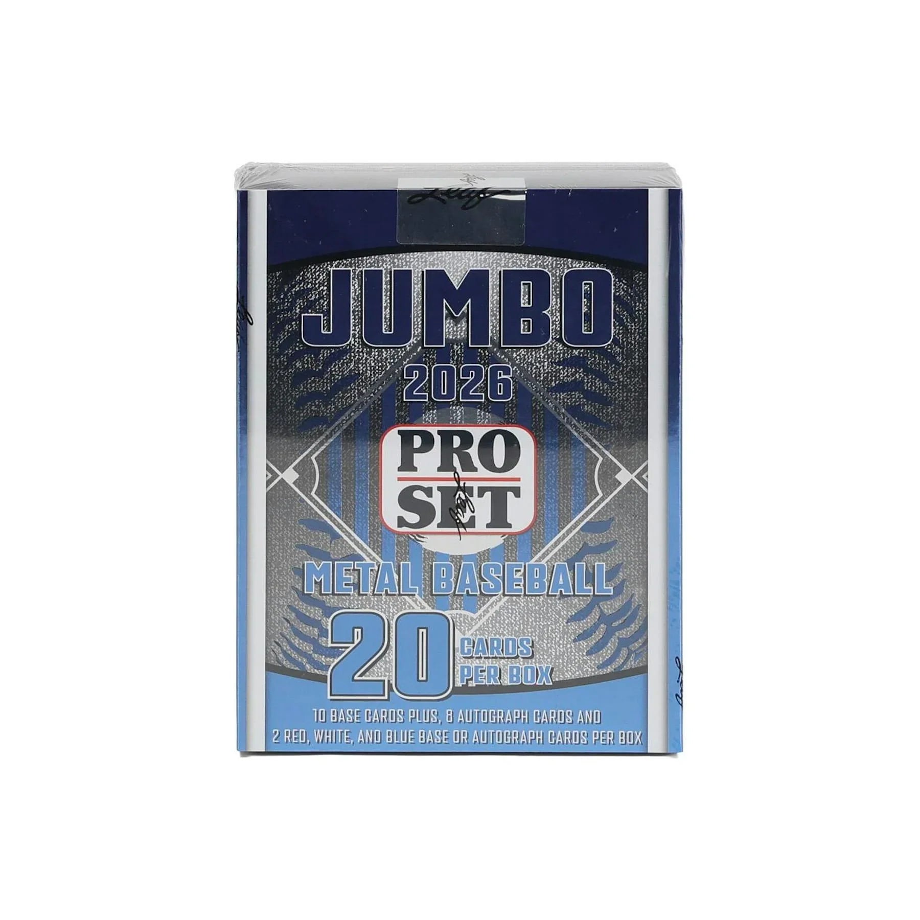 2026 Leaf Pro Set Metal Baseball Hobby Jumbo 8 Box Case (Ships Sealed Only)