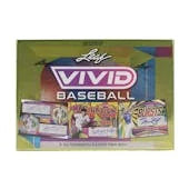 2022 Leaf Vivid Baseball Hobby Box (Ships Sealed Only)