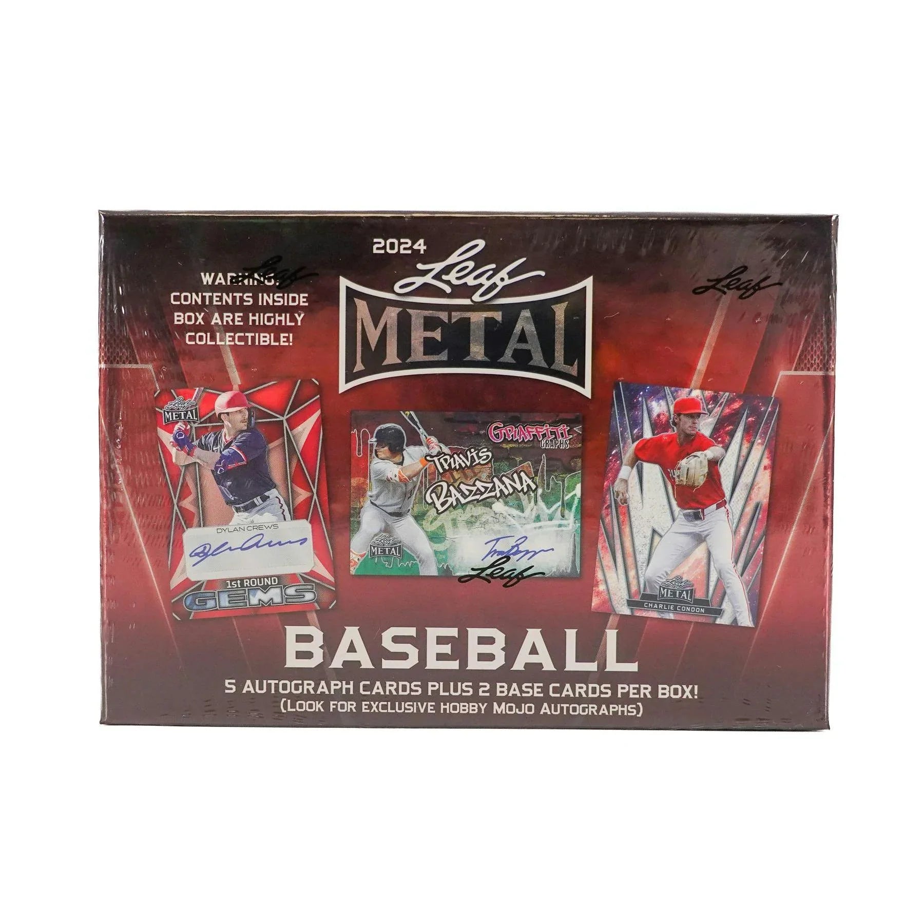2024 Leaf Metal Baseball Hobby Box (Ships Sealed Only)