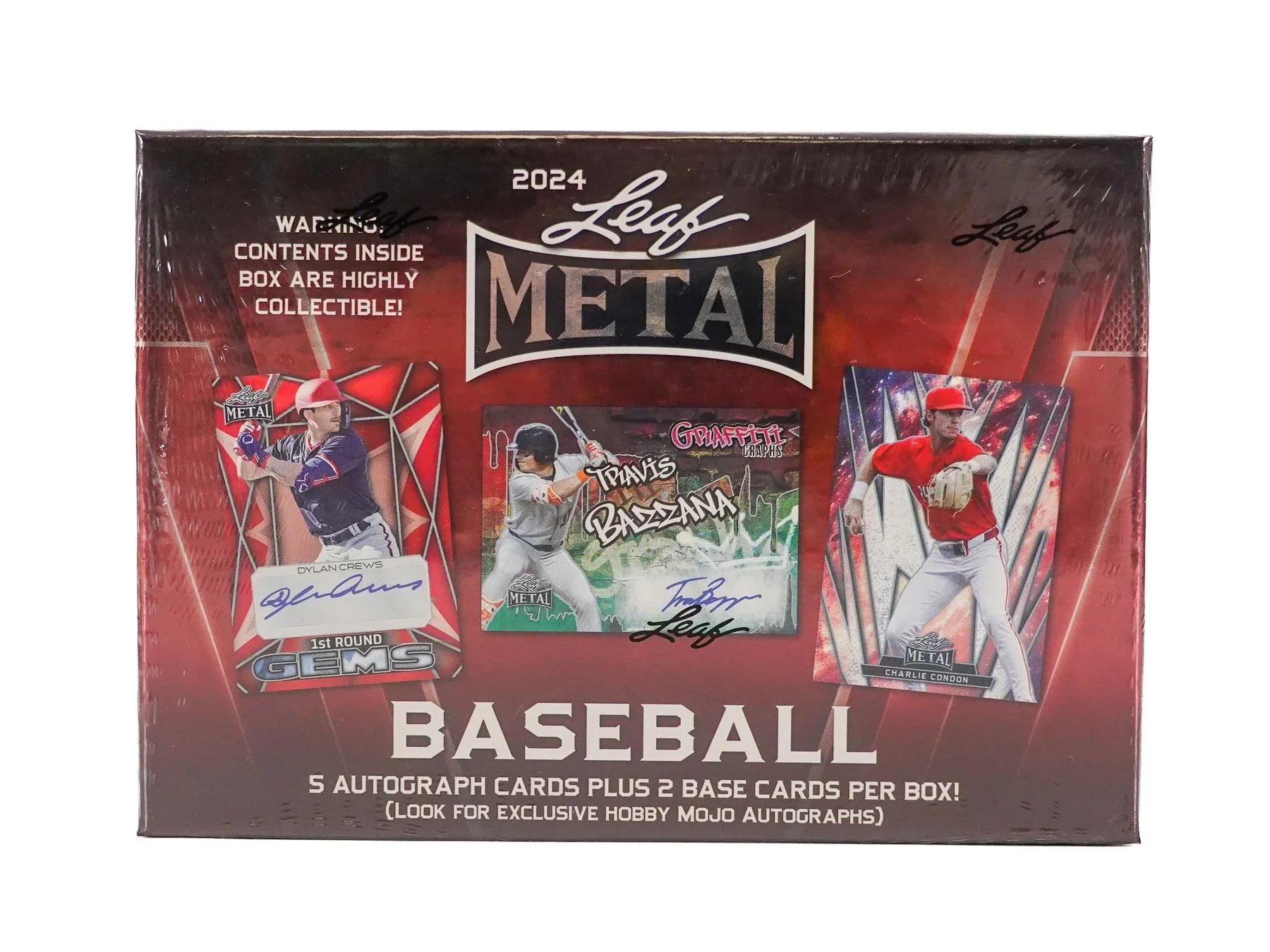2024 Leaf Metal Baseball Hobby Box (Ships Sealed Only)