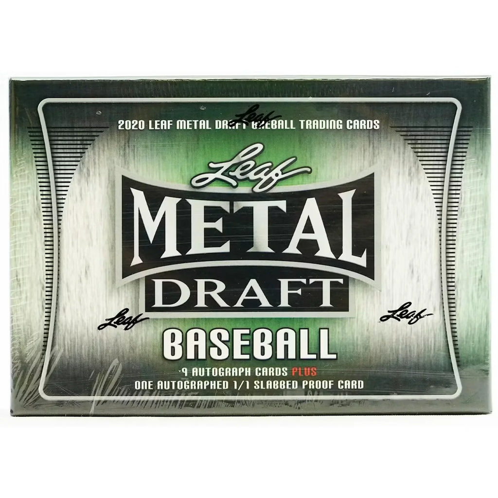 2020 Leaf Metal Draft Baseball Hobby Jumbo Box (Ships Sealed Only)