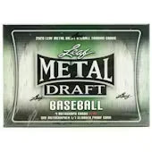 2020 Leaf Metal Draft Baseball Hobby Jumbo Box (Ships Sealed Only)