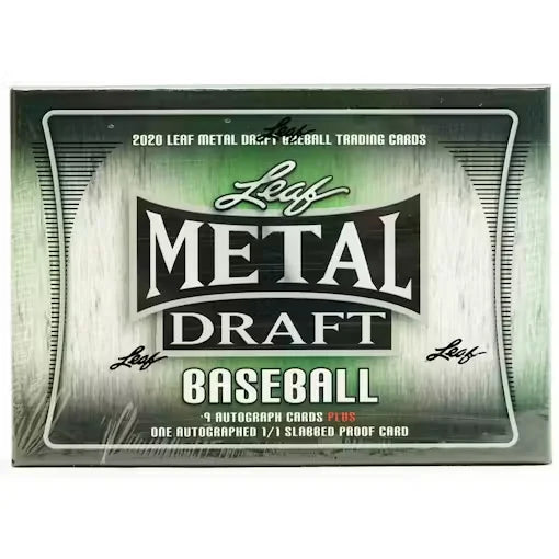 2020 Leaf Metal Draft Baseball Hobby Jumbo Box (Ships Sealed Only)
