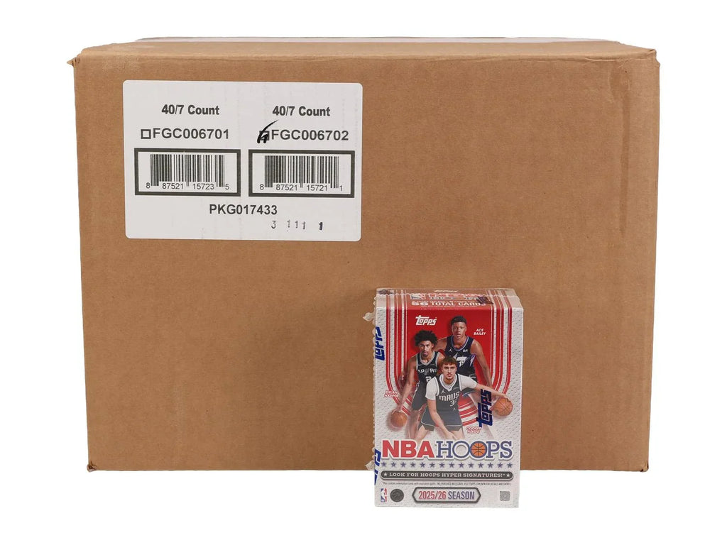 2025 26 Topps Hoops Basketball Blaster 40 Box Case (Ships Sealed Only)