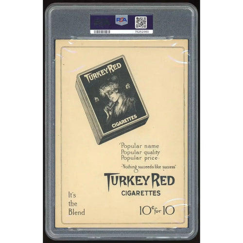 1910-11 T3 Turkey Red #77 Red Ames | PSA 4.5 Graded