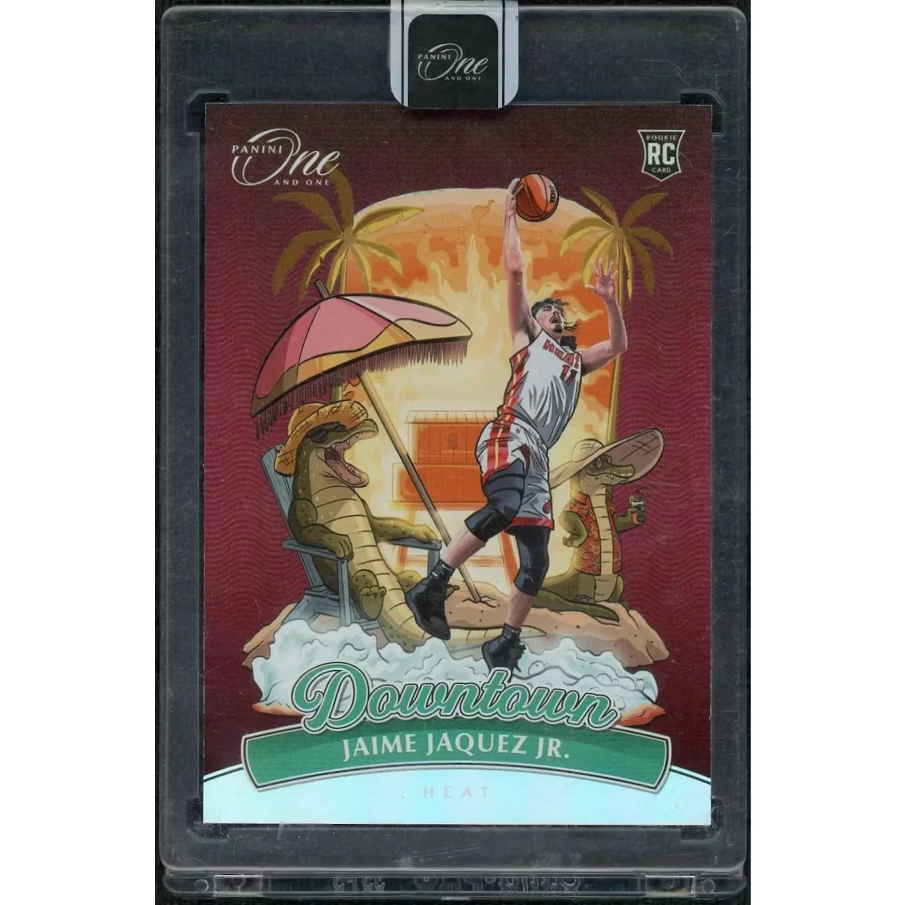 Jaime Jaquez Jr. 2023-24 Panini One Rookie Downtown Card #15