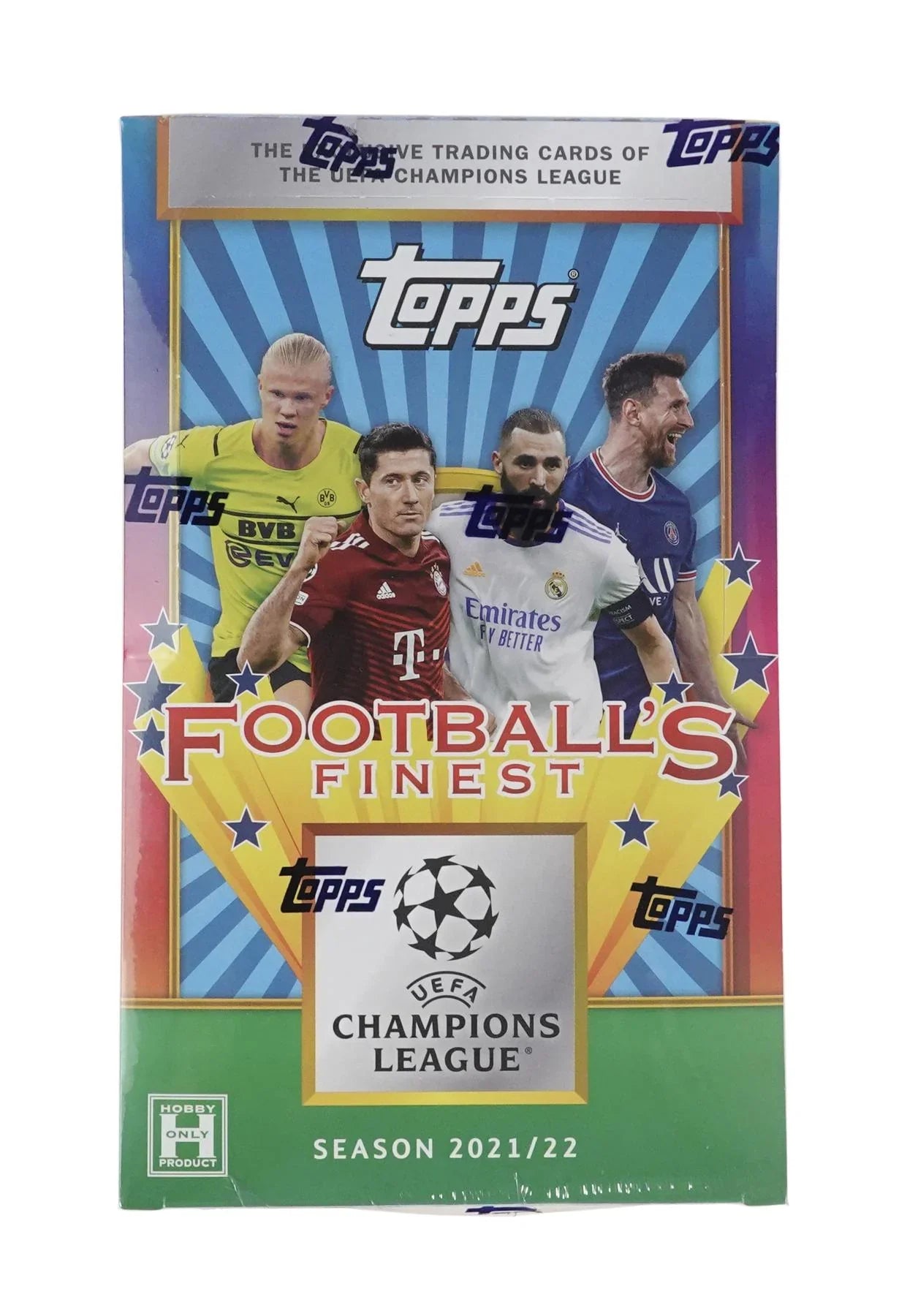 2021 22 Topps UEFA Champions League Finest Flashbacks Hobby Box (Ships Sealed Only)