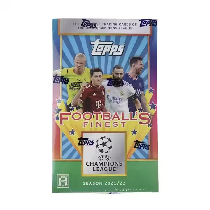 2021 22 Topps UEFA Champions League Finest Flashbacks Hobby Box (Ships Sealed Only)