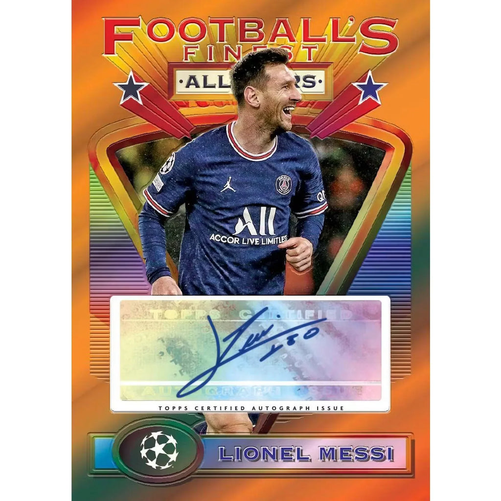 2021 22 Topps UEFA Champions League Finest Flashbacks Hobby Box (Ships Sealed Only)