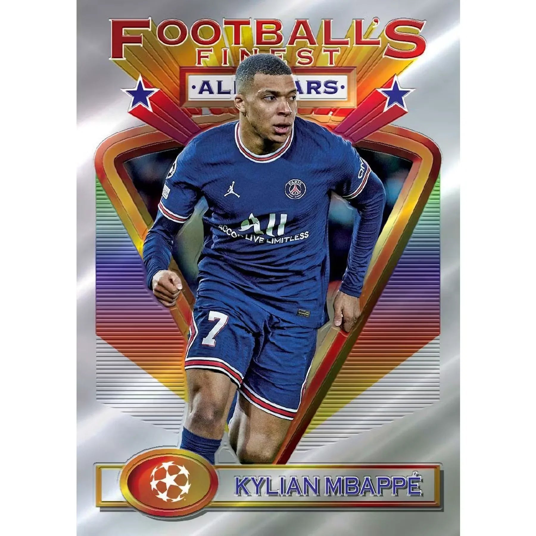 2021 22 Topps UEFA Champions League Finest Flashbacks Hobby Box (Ships Sealed Only)