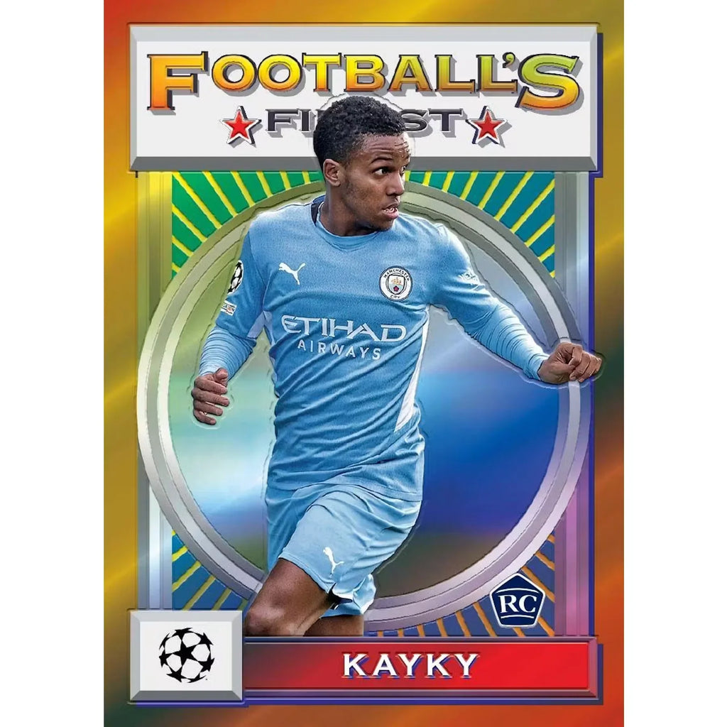 2021 22 Topps UEFA Champions League Finest Flashbacks Hobby Box (Ships Sealed Only)