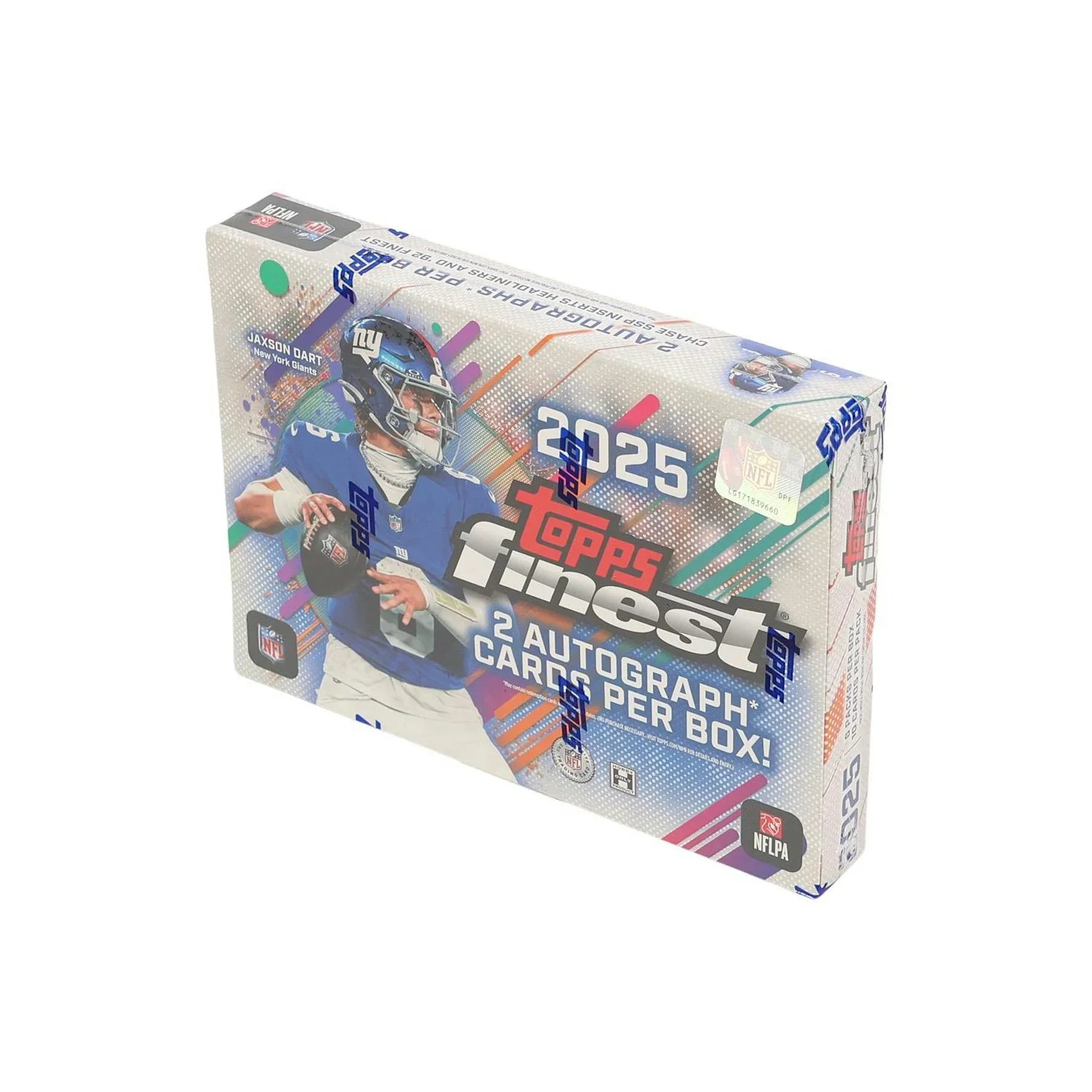 2025 Topps Finest Football Hobby Box (Ships Sealed Only) - D